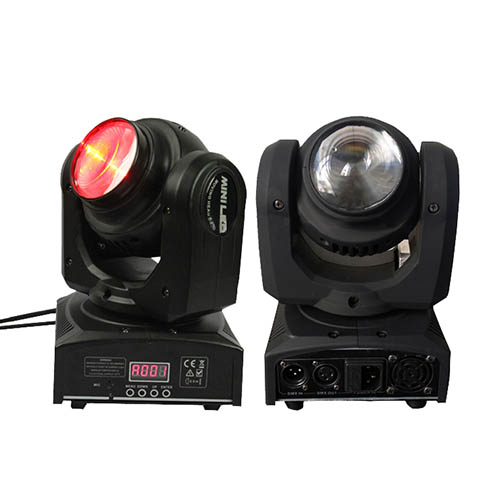 Pro party light RGBW 4-in-1 double side beam mini led moving head